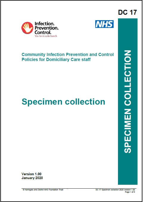 care domiciliary specimen policy staff